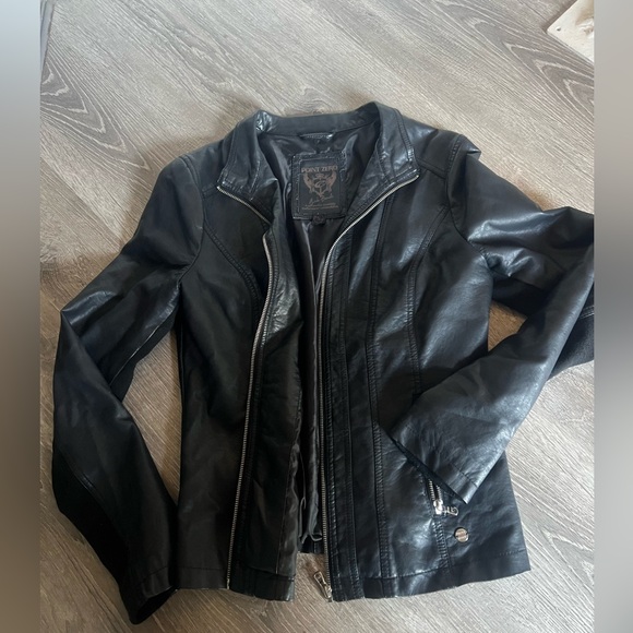 Women’s point zero leather jacket - Picture 5 of 7